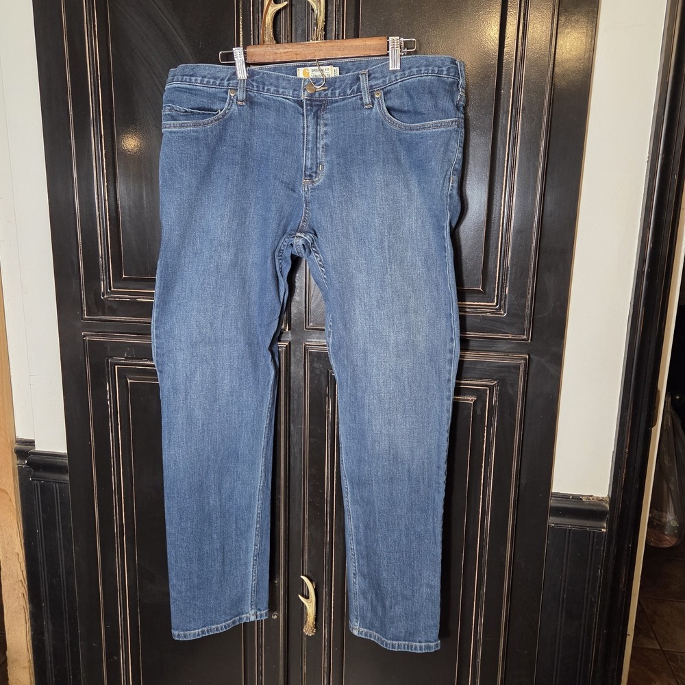Carhartt Women's 16 Jeans, Workwear, Casual, Ranch
